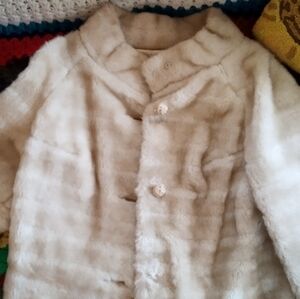 Vintage women's faux fur jacket.